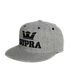 Supra Accessories ABOVE SNAP Hats Grey Heather | US-20206